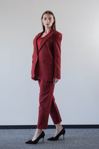 Red Suit Blazer