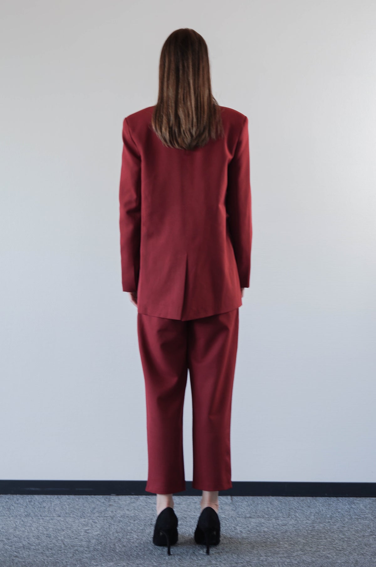 Red Suit Trousers