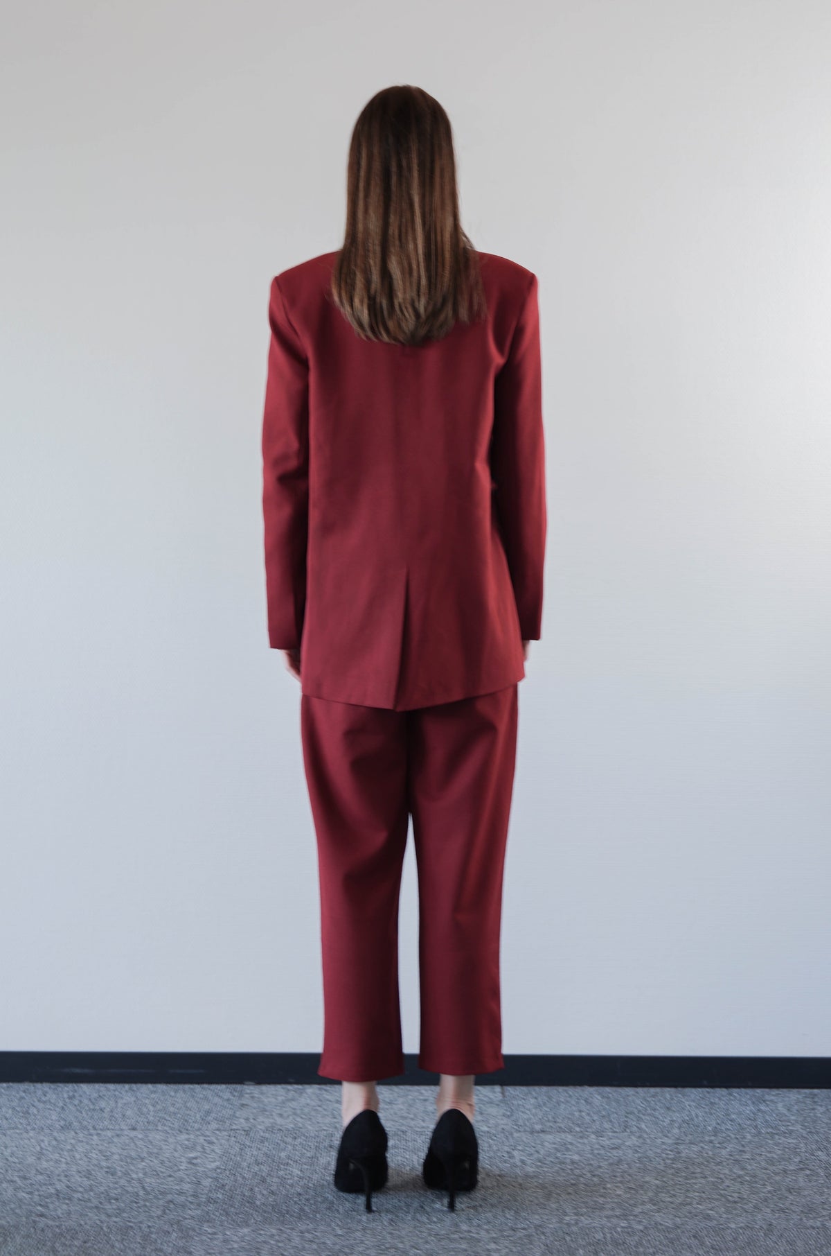 Red Suit Blazer