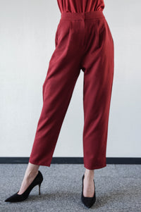 Red Suit Trousers